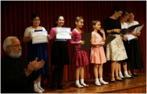 Winners of the Sunday School Competition