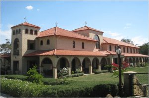 Current monastery building